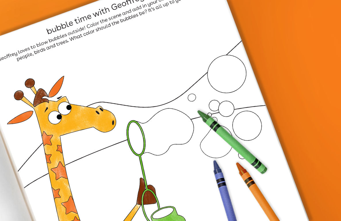 Bubble Time with Geoffrey