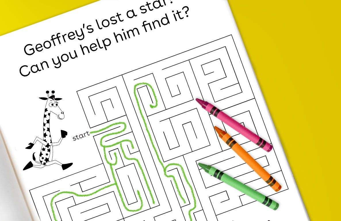 The A-maze-ing Star Chase Maze