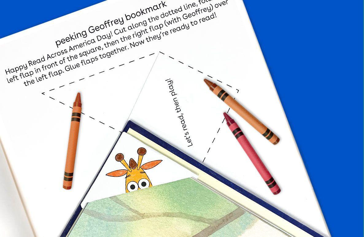 Peeking Geoffrey Bookmark – Toysrus UK